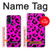 S1850 ピンクのヒョウ柄 Pink Leopard Pattern Motorola G Pure バックケース、フリップケース・カバー