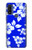 S2244 ハワイのハイビスカス青柄 Hawaiian Hibiscus Blue Pattern Motorola G Pure バックケース、フリップケース・カバー