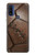 S2661 ヴィンテージレザーサッカーグラフィックプリント Vintage Soccer Football Graphic Motorola G Pure バックケース、フリップケース・カバー