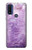 S2690 アメジスト結晶グラフィックプリント Amethyst Crystals Graphic Printed Motorola G Pure バックケース、フリップケース・カバー