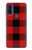 S2931 レッドバッファローチェック柄 Red Buffalo Check Pattern Motorola G Pure バックケース、フリップケース・カバー