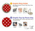 S2951 赤の水玉 Red Polka Dots Motorola G Pure バックケース、フリップケース・カバー
