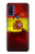 S2984 スペインサッカー Spain Football Soccer Flag Motorola G Pure バックケース、フリップケース・カバー
