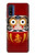 S3023 ダルマ Japan Good Luck Daruma Doll Motorola G Pure バックケース、フリップケース・カバー
