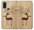 S3081 トナカイ Wooden Raindeer Graphic Printed Motorola G Pure バックケース、フリップケース・カバー