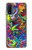 S3255 カラフルパターン Colorful Art Pattern Motorola G Pure バックケース、フリップケース・カバー
