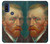 S3335 ヴィンセント・ヴァン・ゴッホ ポートレート Vincent Van Gogh Self Portrait Motorola G Pure バックケース、フリップケース・カバー