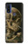 S3358 ヴィンセント・ヴァン・ゴッホ スケルトンタバコ Vincent Van Gogh Skeleton Cigarette Motorola G Pure バックケース、フリップケース・カバー