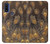 S3691 ゴールドピーコックフェザー Gold Peacock Feather Motorola G Pure バックケース、フリップケース・カバー