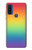S3698 LGBTグラデーションプライドフラグ LGBT Gradient Pride Flag Motorola G Pure バックケース、フリップケース・カバー