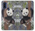 S3793 かわいい赤ちゃん雪パンダのペイント Cute Baby Panda Snow Painting Motorola G Pure バックケース、フリップケース・カバー