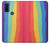 S3799 かわいい縦水彩レインボー Cute Vertical Watercolor Rainbow Motorola G Pure バックケース、フリップケース・カバー