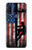 S3803 電気技師ラインマンアメリカ国旗 Electrician Lineman American Flag Motorola G Pure バックケース、フリップケース・カバー