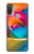S1671 虹色のバラ Rainbow Colorful Rose Motorola Moto E20,E30,E40  バックケース、フリップケース・カバー