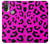 S1850 ピンクのヒョウ柄 Pink Leopard Pattern Motorola Moto E20,E30,E40  バックケース、フリップケース・カバー