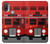S2058 英国のダブルデッカーバスミニマリスト England British Double Decker Bus Minimalist Motorola Moto E20,E30,E40  バックケース、フリップケース・カバー