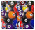 S2238 ビリヤードプールボール Billiard Pool Ball Motorola Moto E20,E30,E40  バックケース、フリップケース・カバー