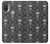 S2371 スカルヴィンテージモノクロのパターン Skull Vintage Monochrome Pattern Motorola Moto E20,E30,E40  バックケース、フリップケース・カバー
