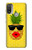 S2443 楽しい パイナップルサングラス 接吻 Funny Pineapple Sunglasses Kiss Motorola Moto E20,E30,E40  バックケース、フリップケース・カバー