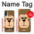 S2721 可愛い気難しい猿の漫画 Cute Grumpy Monkey Cartoon Motorola Moto E20,E30,E40  バックケース、フリップケース・カバー