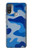 S2958 陸軍青迷彩 Army Blue Camo Camouflage Motorola Moto E20,E30,E40  バックケース、フリップケース・カバー