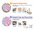 S3050 ヴィンテージパステルの花 Vintage Pastel Flowers Motorola Moto E20,E30,E40  バックケース、フリップケース・カバー