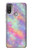 S3706 パステルレインボーギャラクシーピンクスカイ Pastel Rainbow Galaxy Pink Sky Motorola Moto E20,E30,E40  バックケース、フリップケース・カバー