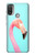 S3708 ピンクのフラミンゴ Pink Flamingo Motorola Moto E20,E30,E40  バックケース、フリップケース・カバー