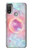 S3709 ピンクギャラクシー Pink Galaxy Motorola Moto E20,E30,E40  バックケース、フリップケース・カバー