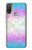 S3747 トランスフラッグポリゴン Trans Flag Polygon Motorola Moto E20,E30,E40  バックケース、フリップケース・カバー