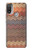 S3752 ジグザグ生地パターングラフィックプリント Zigzag Fabric Pattern Graphic Printed Motorola Moto E20,E30,E40  バックケース、フリップケース・カバー