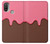 S3754 ストロベリーアイスクリームコーン Strawberry Ice Cream Cone Motorola Moto E20,E30,E40  バックケース、フリップケース・カバー