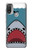 S3825 漫画のサメの海のダイビング Cartoon Shark Sea Diving Motorola Moto E20,E30,E40  バックケース、フリップケース・カバー