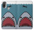 S3825 漫画のサメの海のダイビング Cartoon Shark Sea Diving Motorola Moto E20,E30,E40  バックケース、フリップケース・カバー