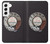 S0059 レトロなダイヤル式の電話ダイヤル Retro Rotary Phone Dial On Samsung Galaxy S22 バックケース、フリップケース・カバー