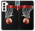 S0066 バスケットボール Basketball Samsung Galaxy S22 バックケース、フリップケース・カバー
