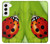 S0892 天道虫 Ladybug Samsung Galaxy S22 バックケース、フリップケース・カバー
