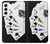 S1078 ポーカーロイヤルストレートフラッシュ Poker Royal Straight Flush Samsung Galaxy S22 バックケース、フリップケース・カバー