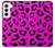 S1850 ピンクのヒョウ柄 Pink Leopard Pattern Samsung Galaxy S22 バックケース、フリップケース・カバー