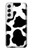 S2096 牛柄 Seamless Cow Pattern Samsung Galaxy S22 バックケース、フリップケース・カバー