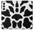 S2096 牛柄 Seamless Cow Pattern Samsung Galaxy S22 バックケース、フリップケース・カバー