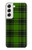 S2373 タータングリーンパターン Tartan Green Pattern Samsung Galaxy S22 バックケース、フリップケース・カバー