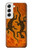 S2901 リザードアボリジニアート Lizard Aboriginal Art Samsung Galaxy S22 バックケース、フリップケース・カバー