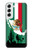 S2994 メキシコサッカー Mexico Football Soccer Map Flag Samsung Galaxy S22 バックケース、フリップケース・カバー