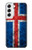 S3000 アイスランドサッカー Iceland Football Soccer Flag Samsung Galaxy S22 バックケース、フリップケース・カバー