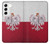 S3005 ポーランドサッカー Poland Football Soccer Flag Samsung Galaxy S22 バックケース、フリップケース・カバー