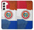 S3017 パラグアイの旗 Paraguay Flag Samsung Galaxy S22 バックケース、フリップケース・カバー