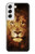 S3182 ライオン Lion Samsung Galaxy S22 バックケース、フリップケース・カバー