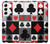 S3463 ポーカーカード Poker Card Suit Samsung Galaxy S22 バックケース、フリップケース・カバー