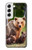 S3558 くまの家族 Bear Family Samsung Galaxy S22 バックケース、フリップケース・カバー